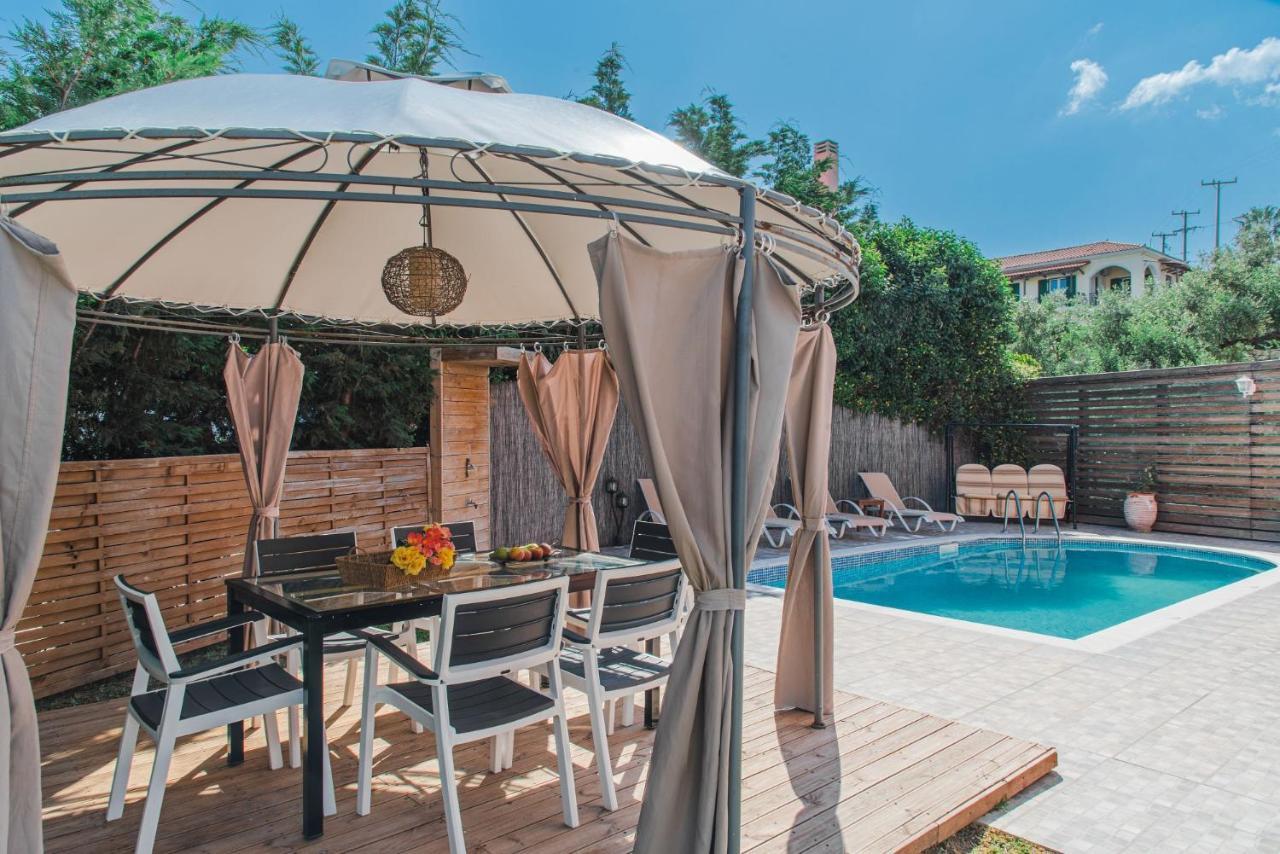 Danae Villas - 100M From Beach, By Zantewize Laganas Exteriér fotografie